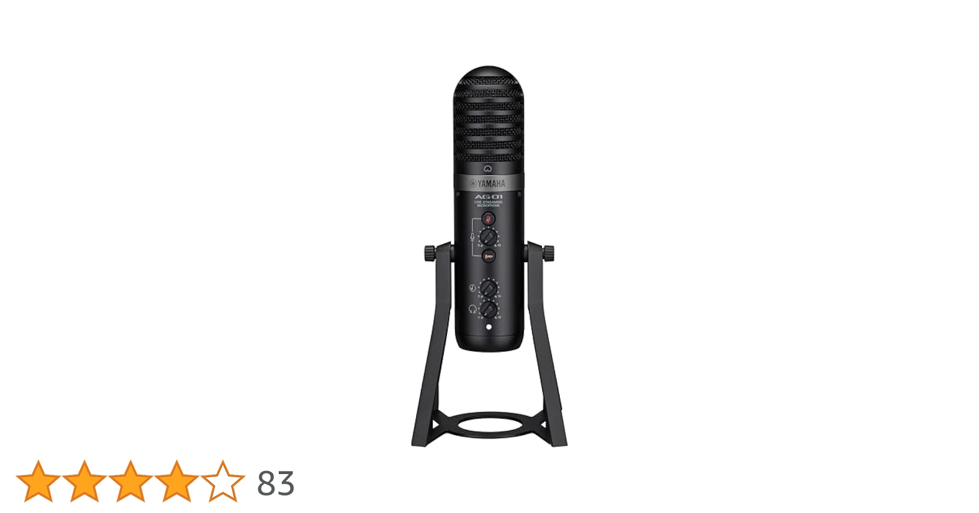 YAMAHA AG01 USBマイク Amazon.com: Yamaha AG01 White USB microphone with integrated